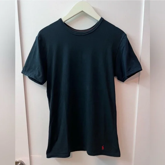 Bundle of 4 Men's Polo and T-Shirt Set - White, Gray, Black all size medium - Picture 8 of 9